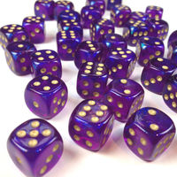 Colorful 6-sided dice